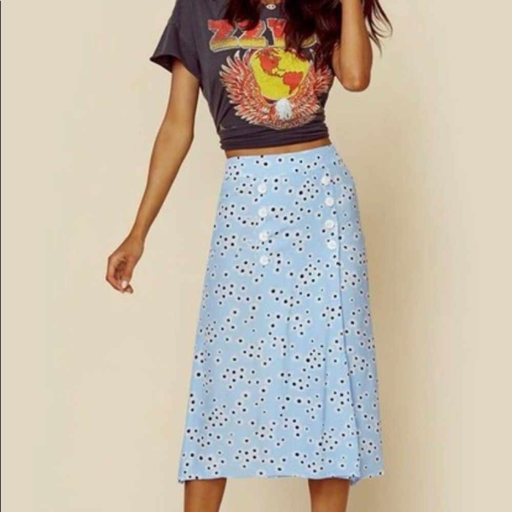 Faithfull the Brand Floral Skirt